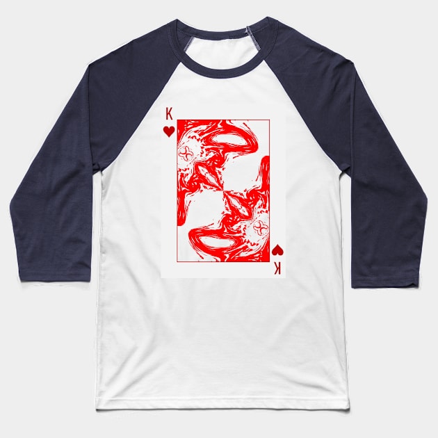 lucky card 007 Baseball T-Shirt by Eddga